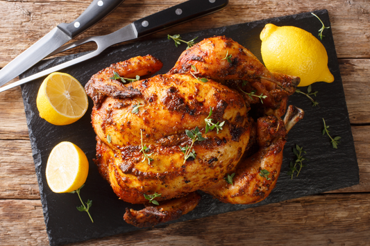Cómo: Asar un pollo entero
