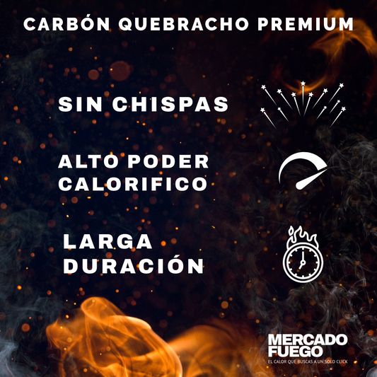 Pack 2 sacos de 15 Kg. Quebracho Blanco Premium