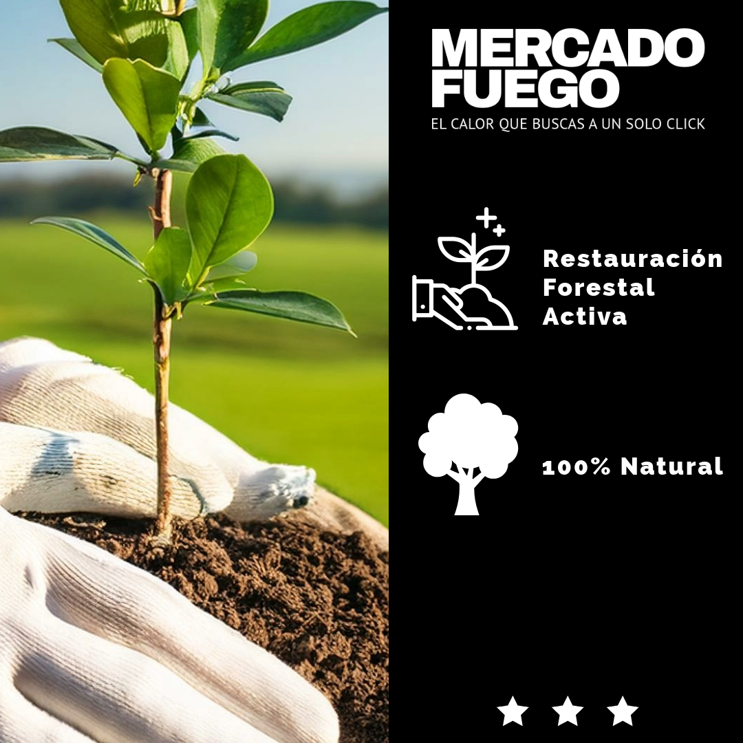 Carbón Quebracho Colorado Premium ( Saco de 20 kg.)